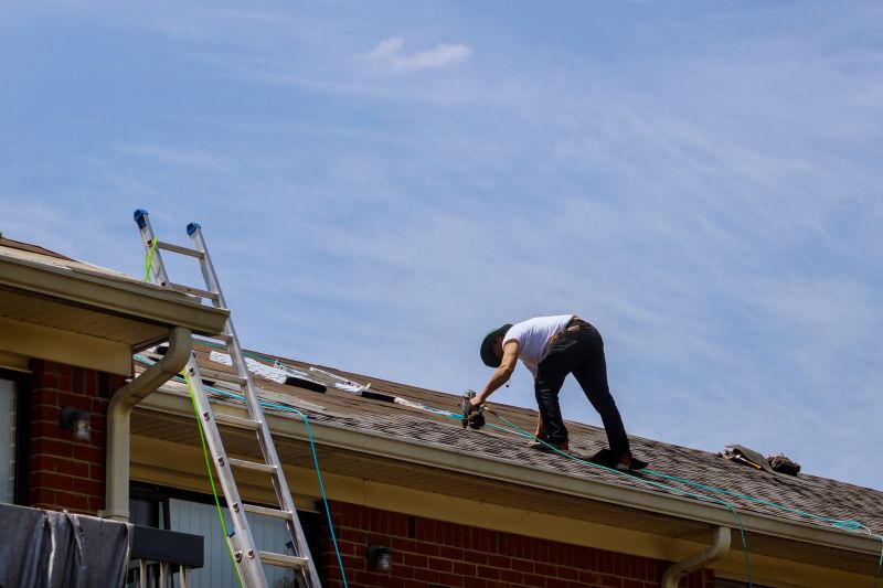 Roofing Work in Spring